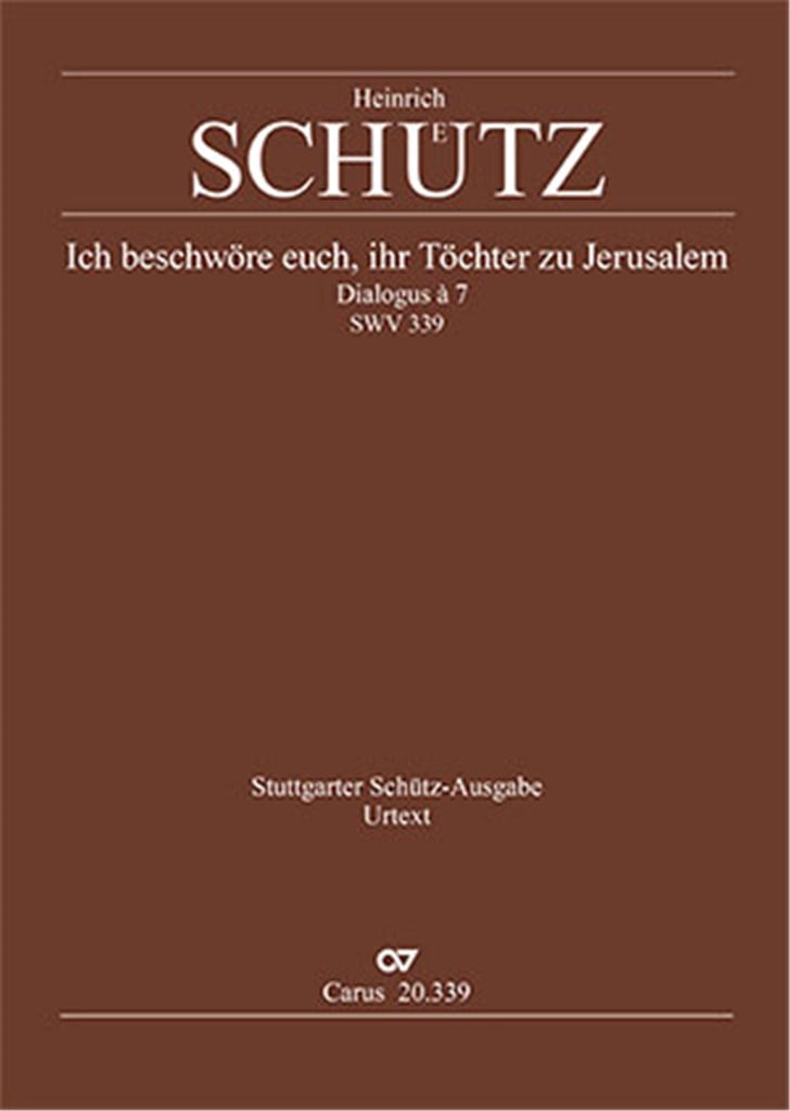 Ich beschwöre euch, ihr Töchter zu Jerusalem